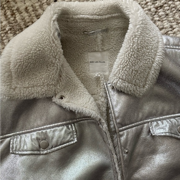 Avec Les Filles Silver Coat - Picture 9 of 14